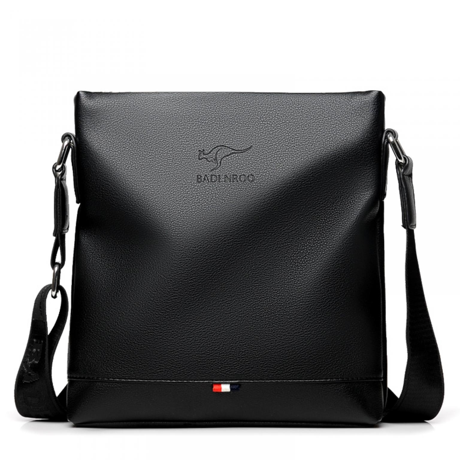 Badenroo Brand Leather Male Bags Fashion Men Shoulder Bags Business Briefcase Casual Messenger Bags Man Woman Hot Sales Crossbody Bags