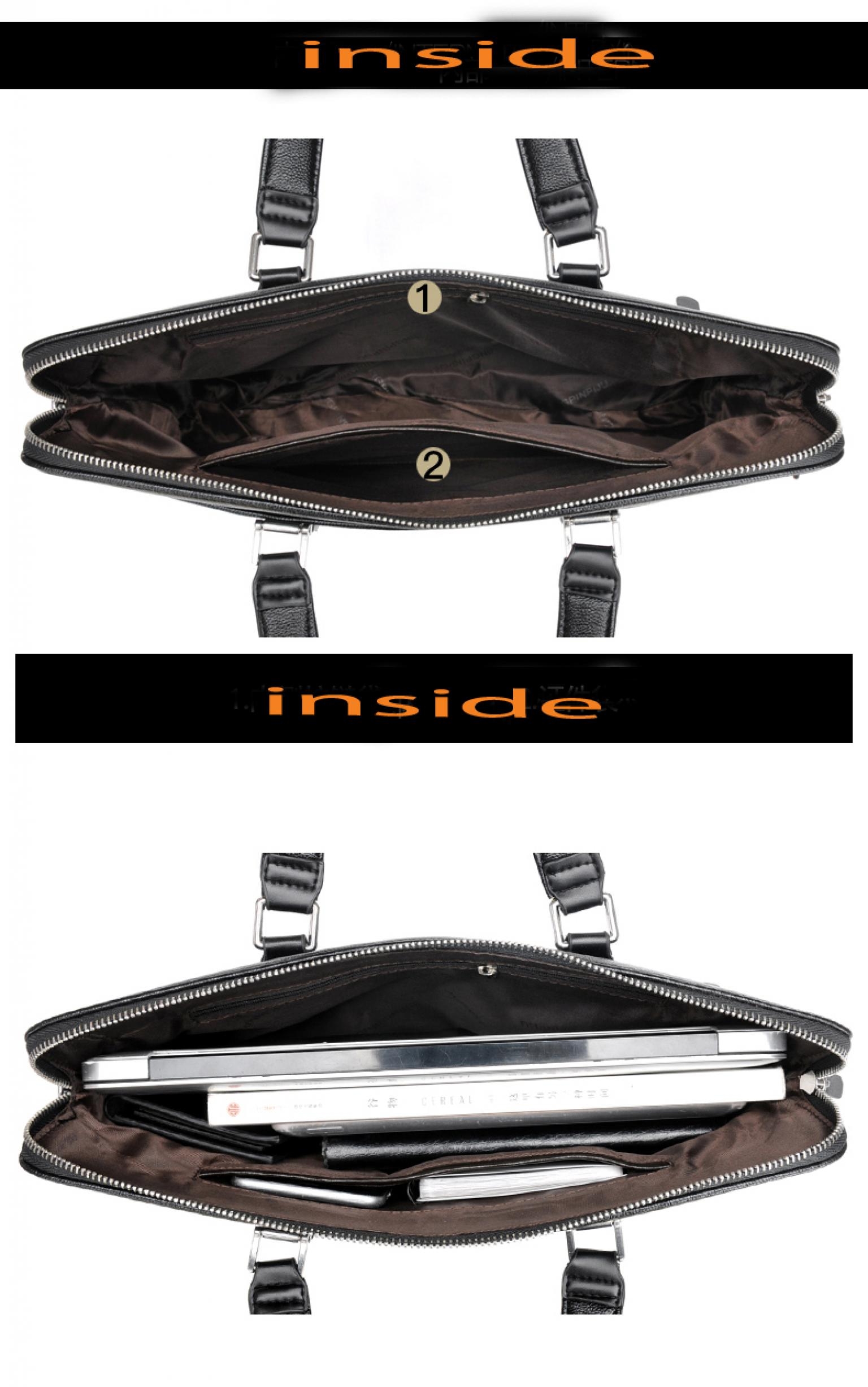 Badenroo Brand Leather Male Bags Fashion Men Shoulder Bags Business Briefcase Casual Messenger Bags Man Woman Hot Sales Crossbody Bags