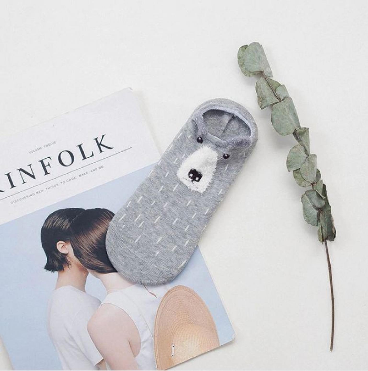 Women Cotton Socks Stereoscopic Cute Animal Female Cat With Summer Short Socks Women Casual Soft Funny Socks Winter Socks