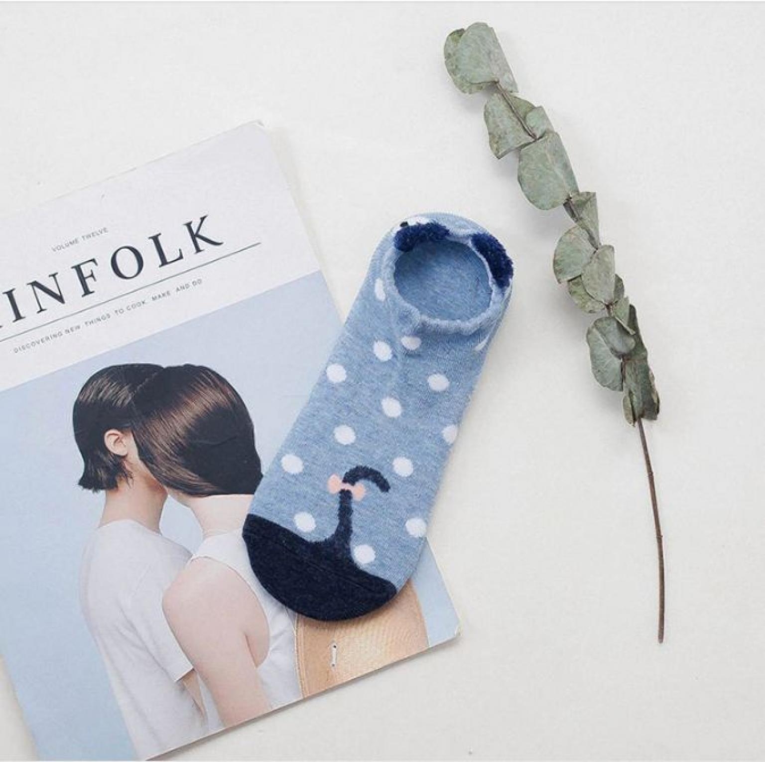 Women Cotton Socks Stereoscopic Cute Animal Female Cat With Summer Short Socks Women Casual Soft Funny Socks Winter Socks