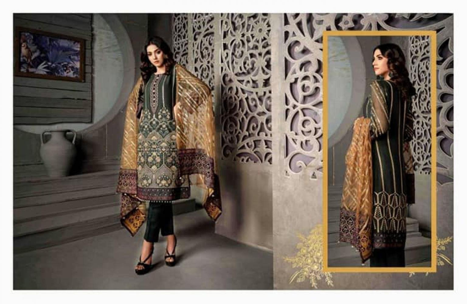 Original Pakistani 3pc Tawakal Amour