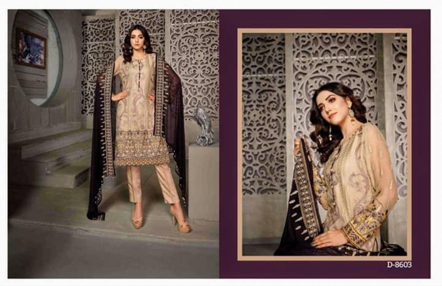 Original Pakistani 3pc Tawakal Amour