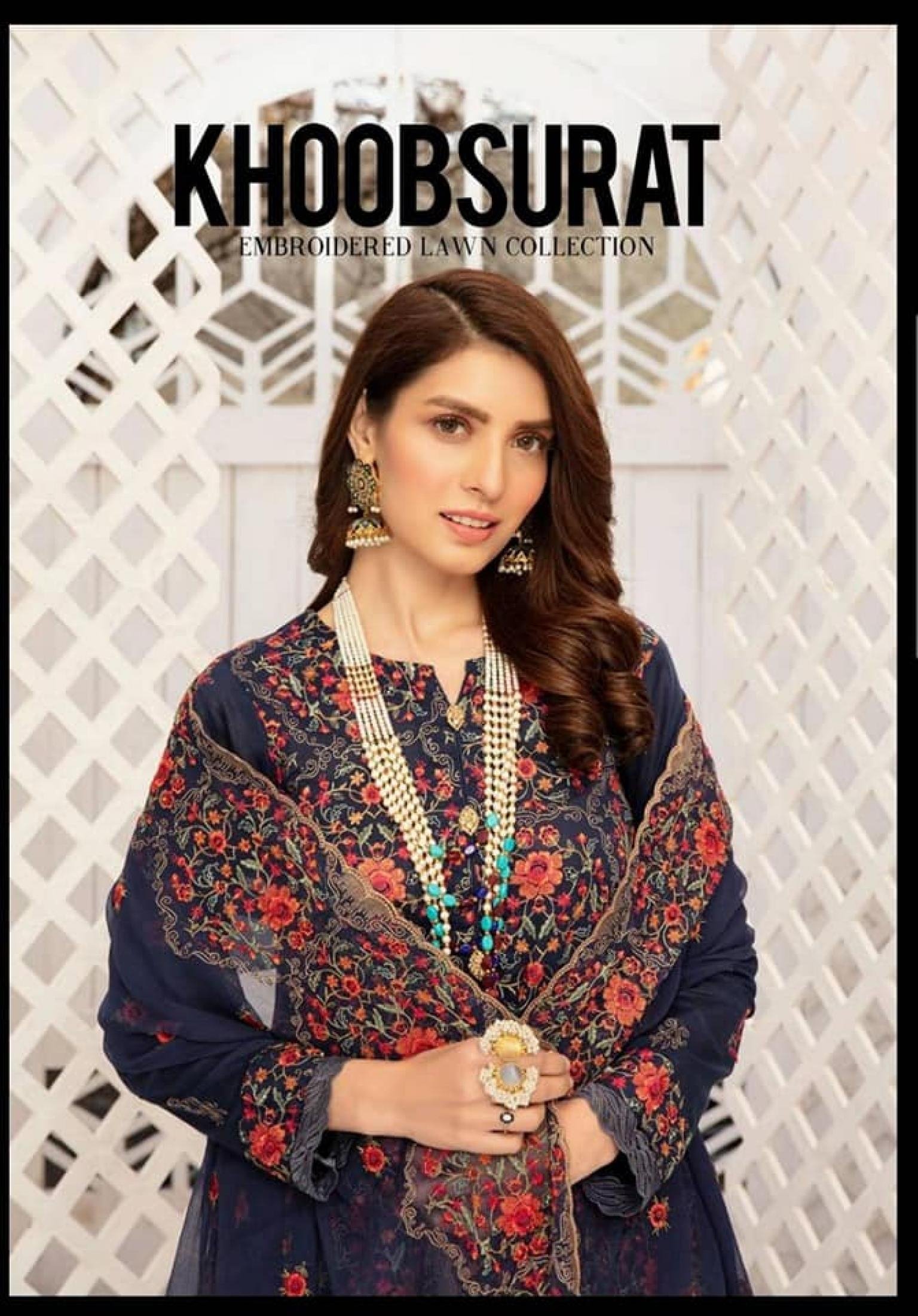 Pakistani Lawn Khoobsurat Collection Original Collection
