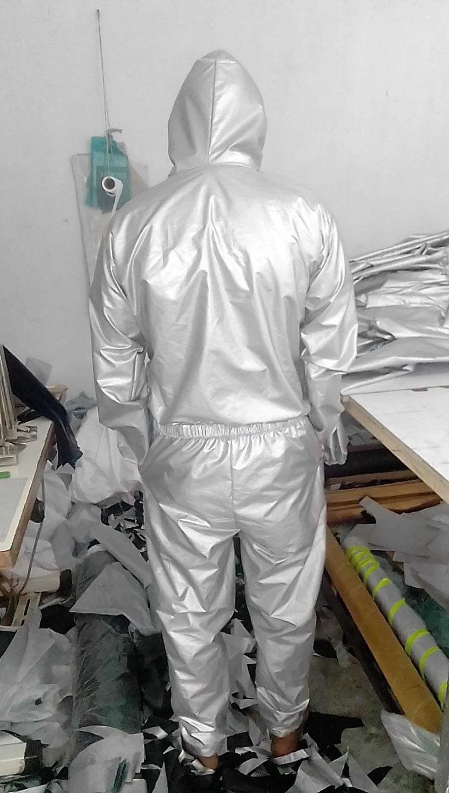PPE Gown Taffeta 210 fully water & wind proof washable PPE