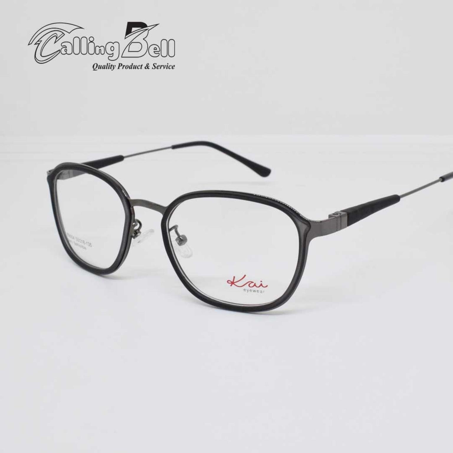 Kai Very Fashionable Eye Wear Oval Shape With Metal Frame For Men Women Reading Glass