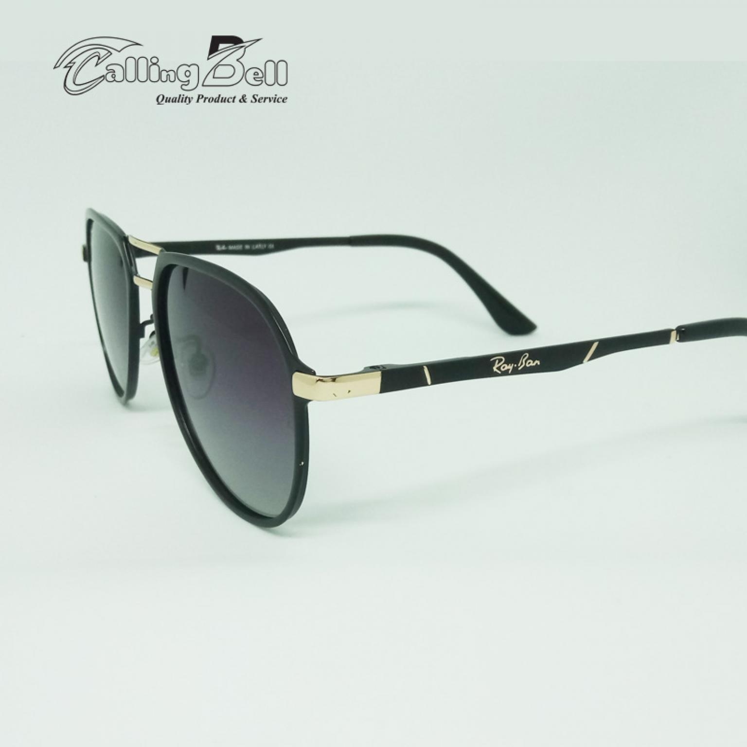 Black Shade High Quality Polarized Aviator Sunglasses For Men Women Fashion Polycarbonate Lens Uv 400 Protected Glasses Male Female