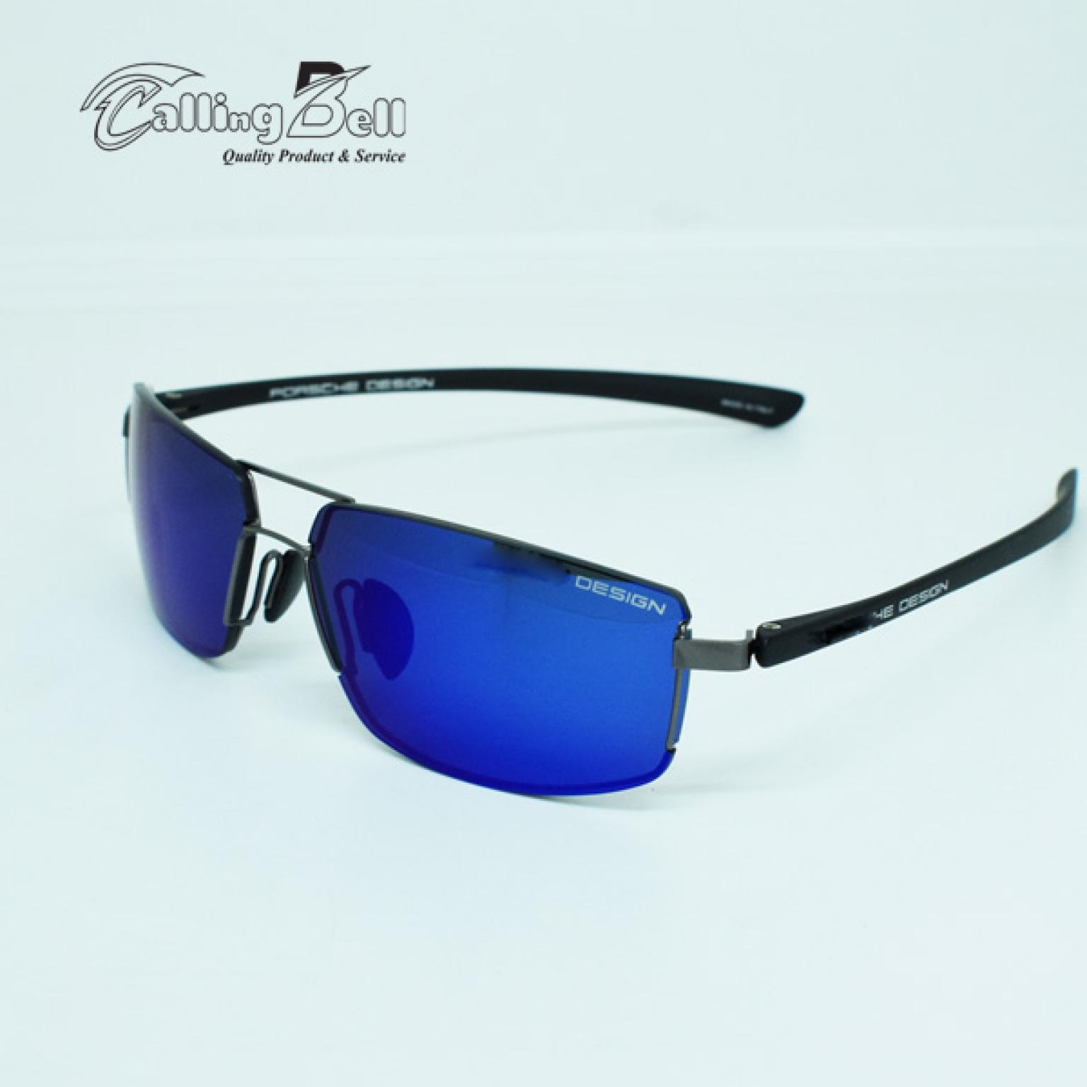 Premium Quality Polycarbonate With Blue Lens Sunglasses For Men Sports Driving Glasses