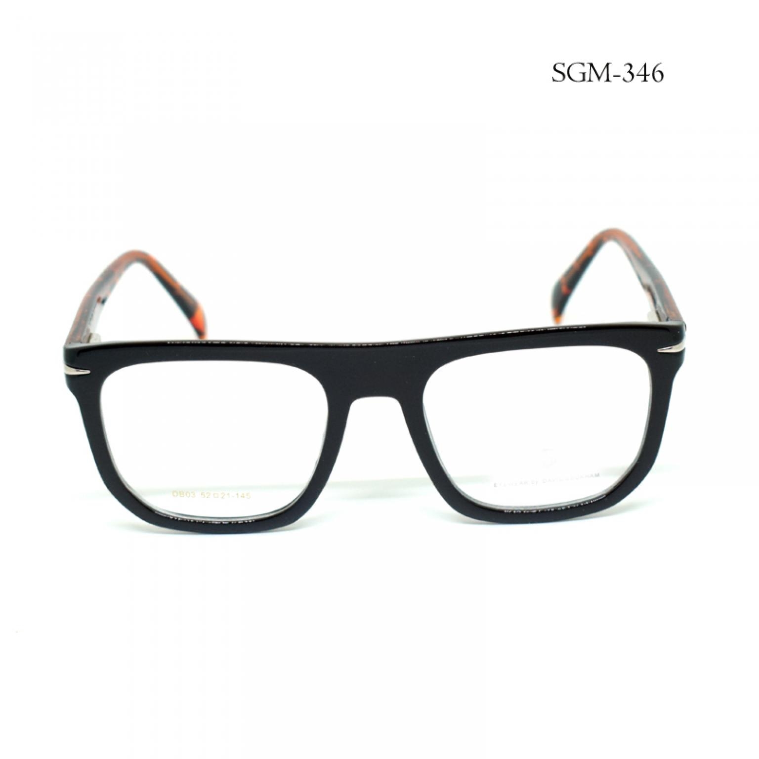 Tiger Print Frame Men's Women Fashion Optical Glasses 
