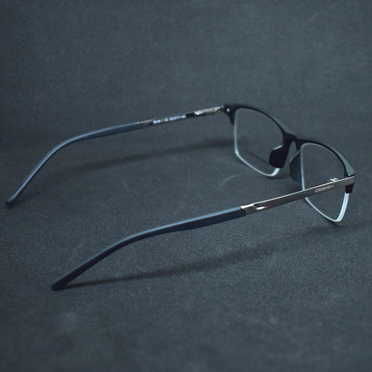 Metal Body Rectangular Half Rim Frame