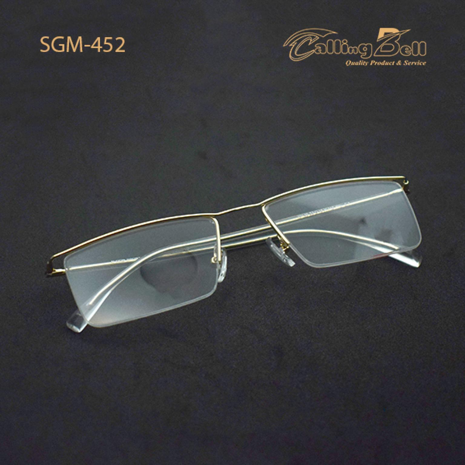 New Design Golden Color Half Rim Frame For Men Women Optical Glasses