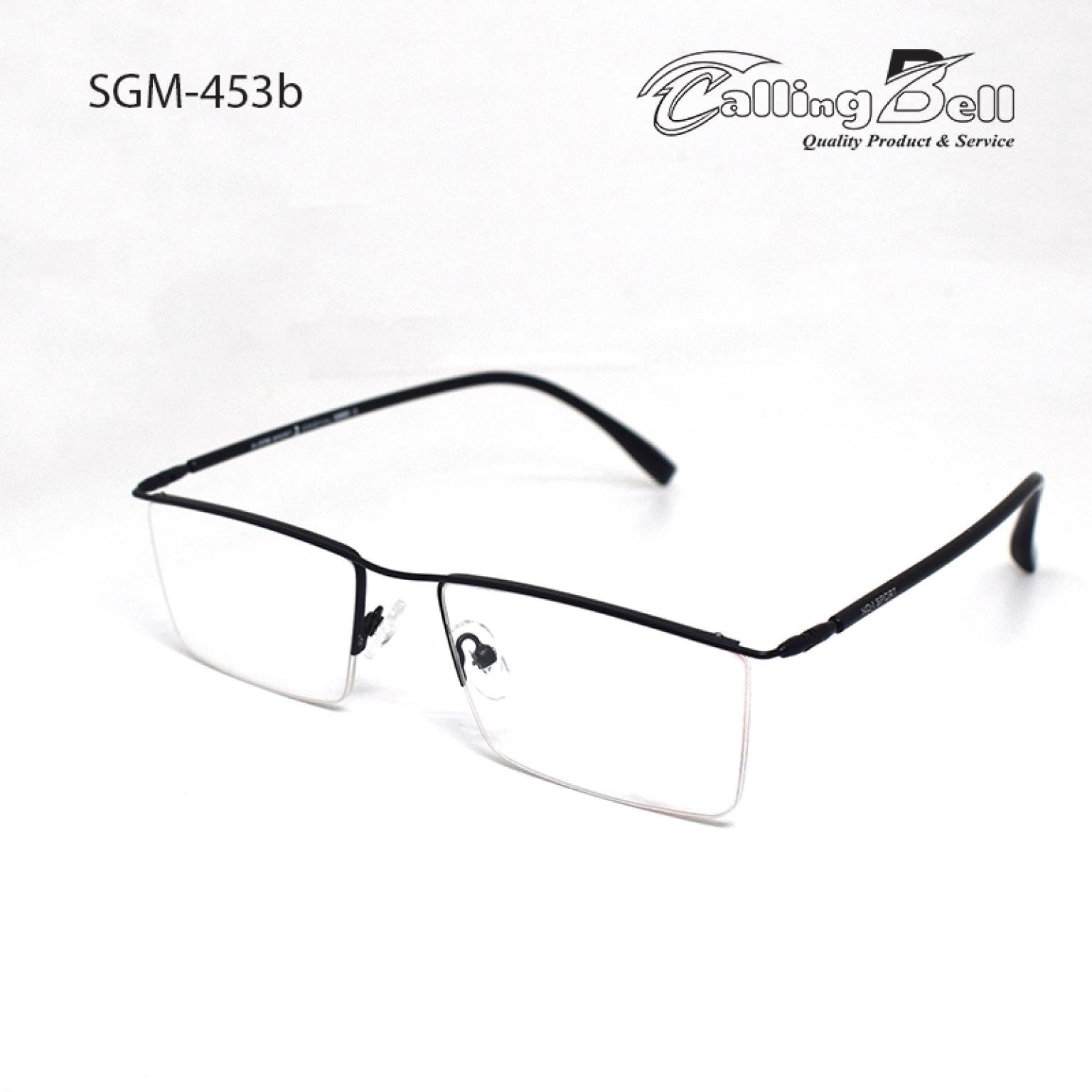 Super Black Half Rim Optical Frame For Men Women Eye Wear Fashion Glasses