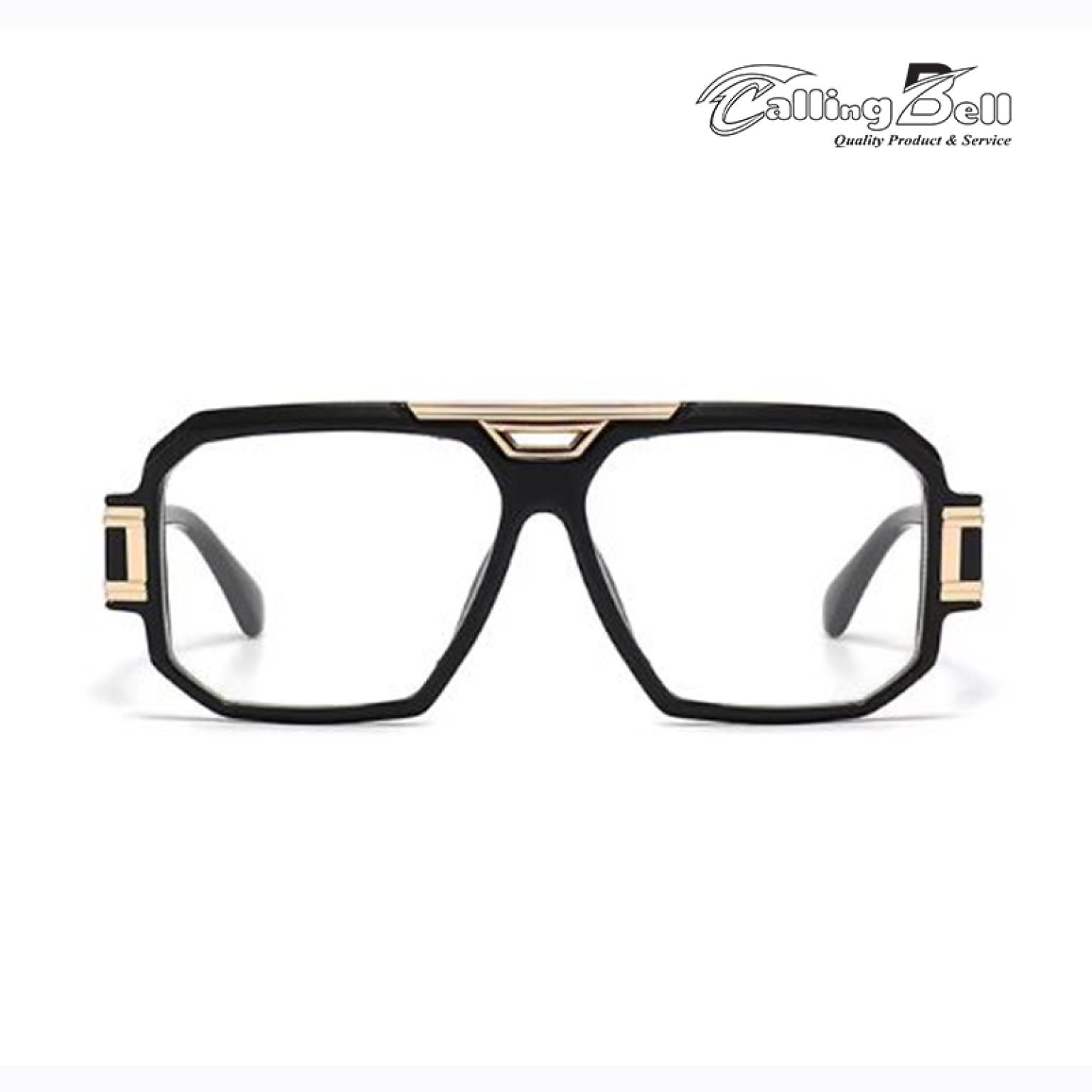 Oversized Vintage Design Eye Wear For Men Women Trendy Fashionable Driving Luxury Brand Glasses