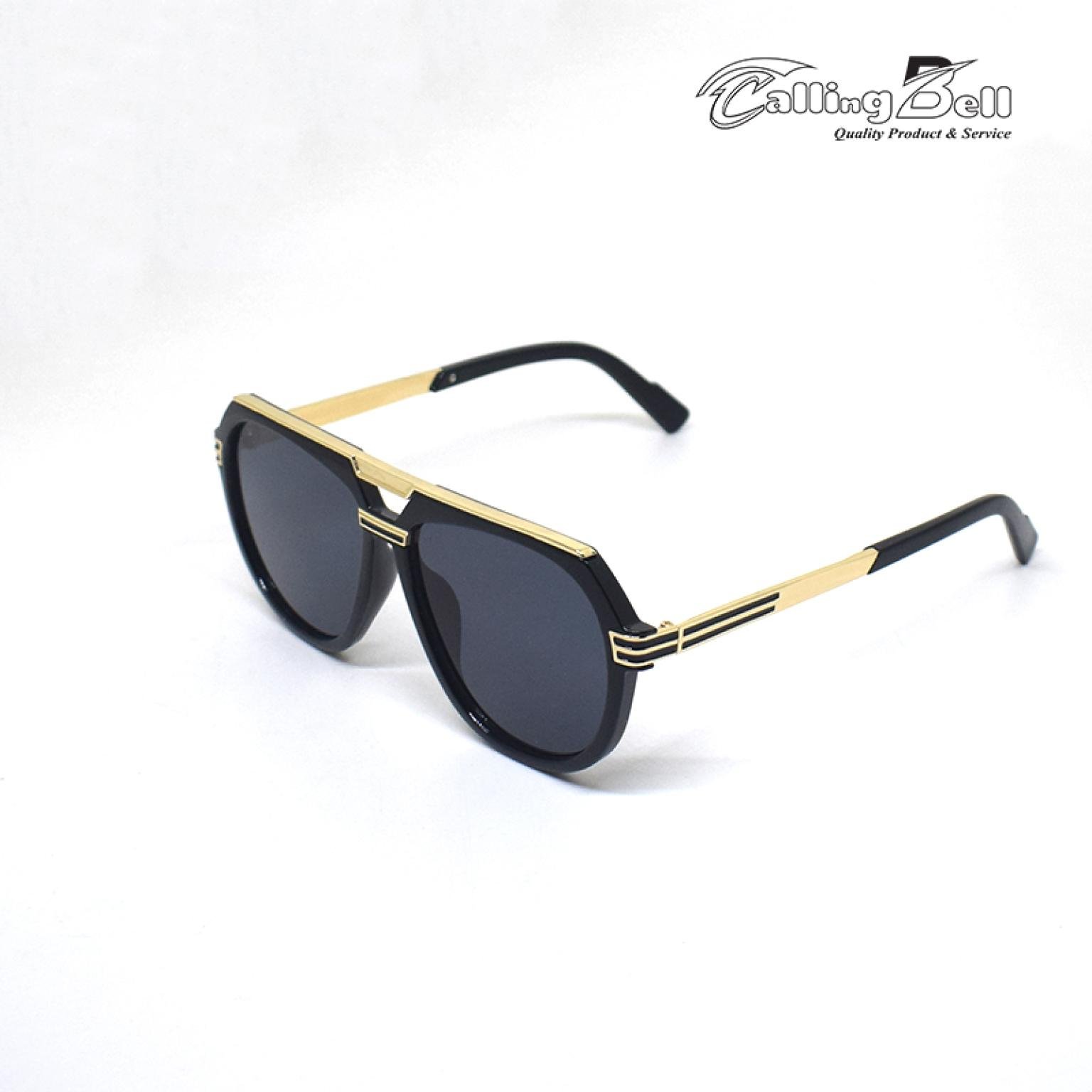 Brand Design Large Size Luxury Black Sunglasses Men Women Fashion Uv400 Glasses